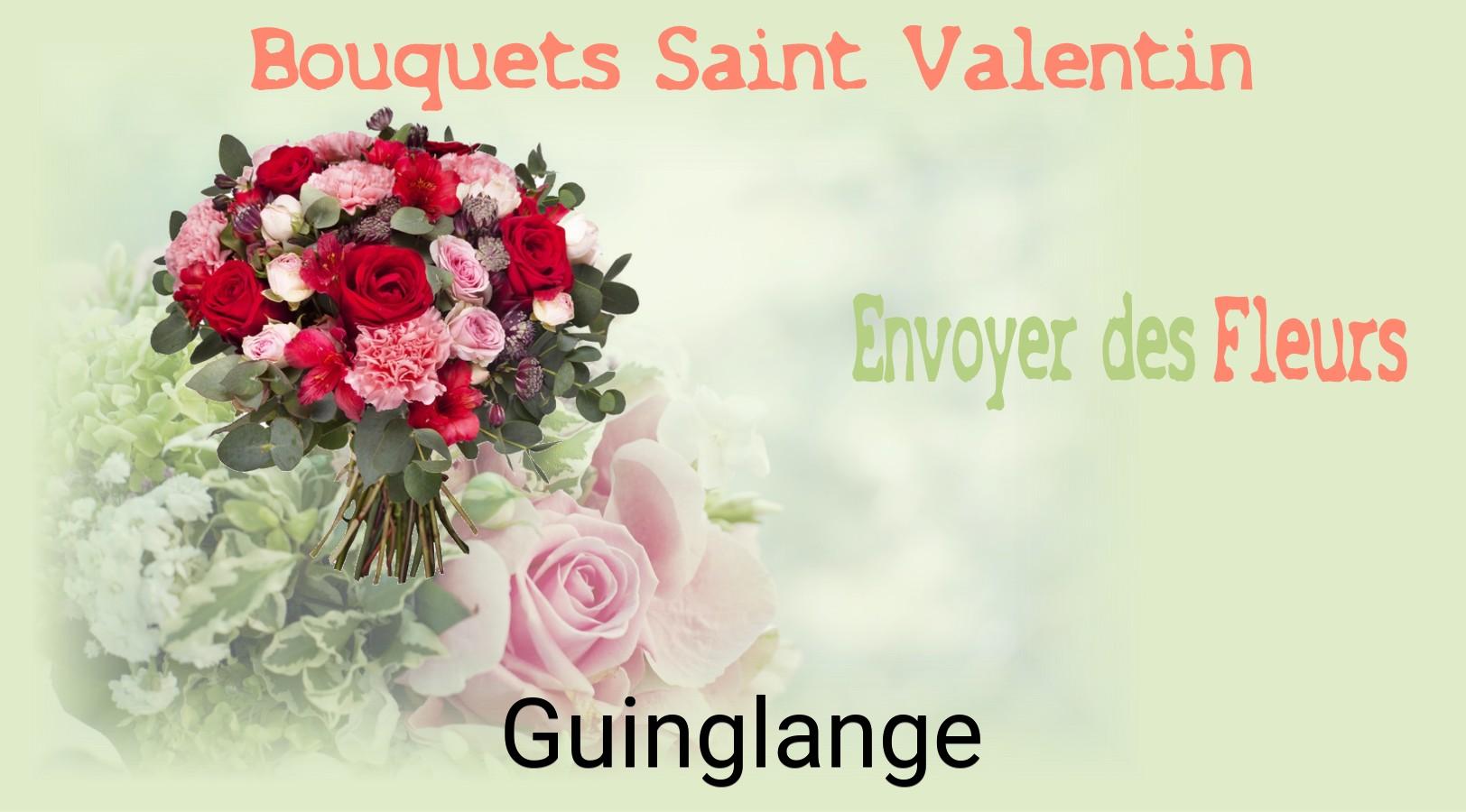Roses de Saint-Valentin livrées à Guinglange
